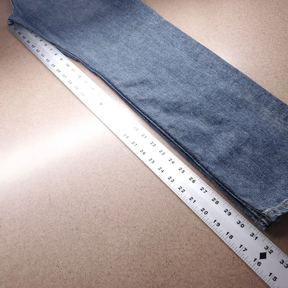 Levis 559 Relaxed Straight Leg Jeans Men 32x32 Blue Cotton Workwear 90s Skater